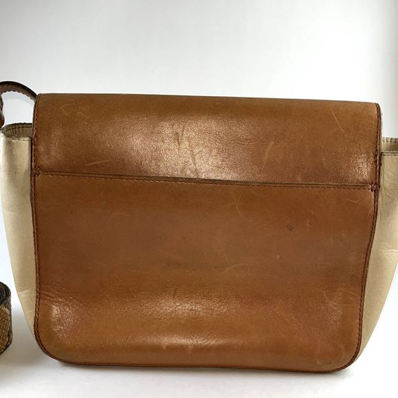 Madewell leather handbag with TWO straps leather and snakeskin. Smoke free home. - Picture 2 of 7